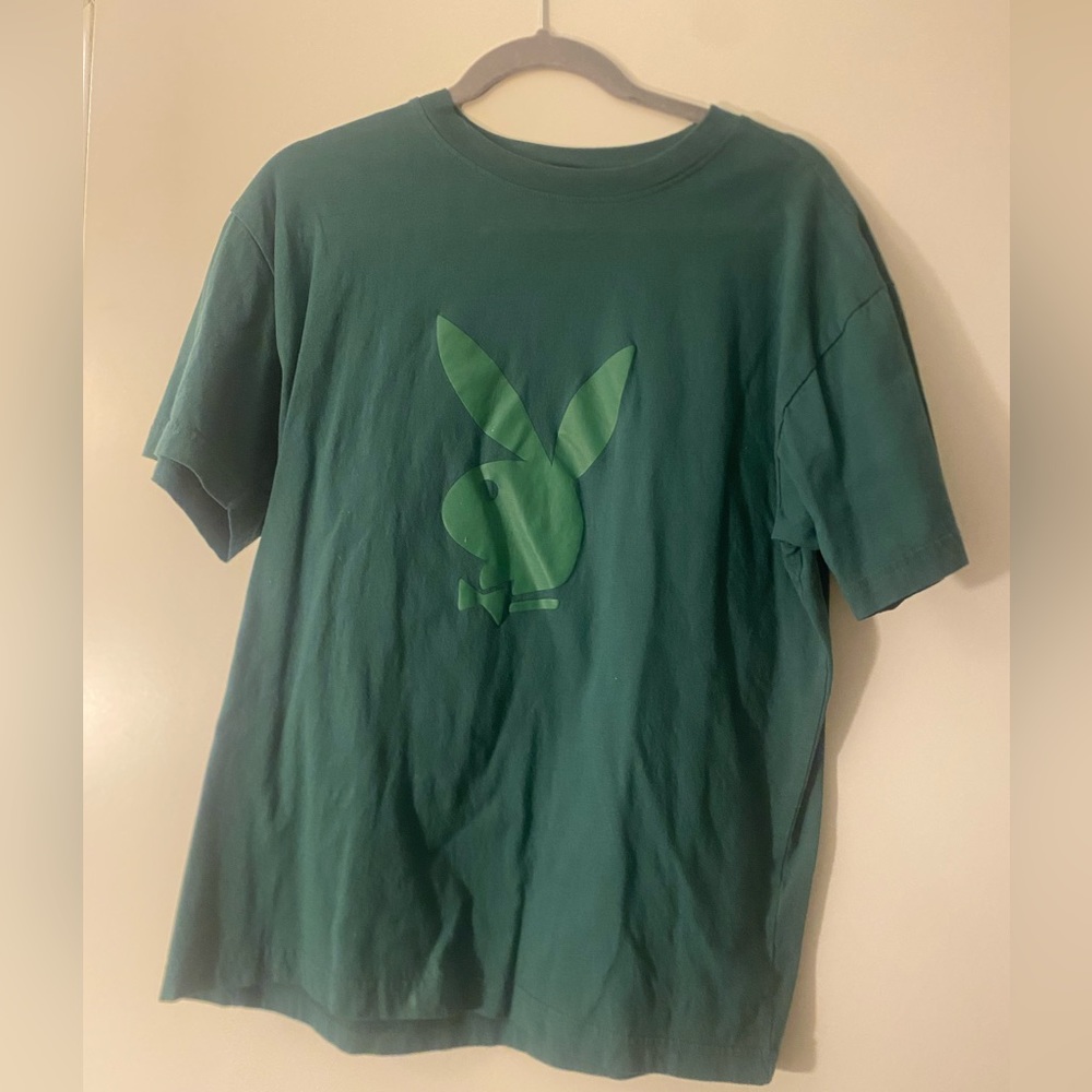 Playboy T Shirt - Forest Green